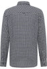 Mustang Eastbridge Men's Brushed Twill Mini Check Shirt | 100% Cotton Regular Fit 1016960